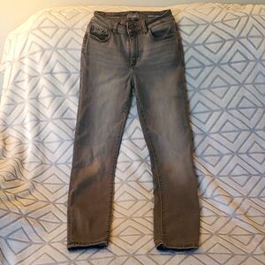 DL1961 Florence Ankle, mid-rise, Instasculpt skinny, Grey jeans denim